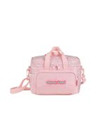 Lancheira térmica feminina stitch & angel rosa claro