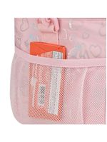 Lancheira térmica feminina stitch & angel rosa claro