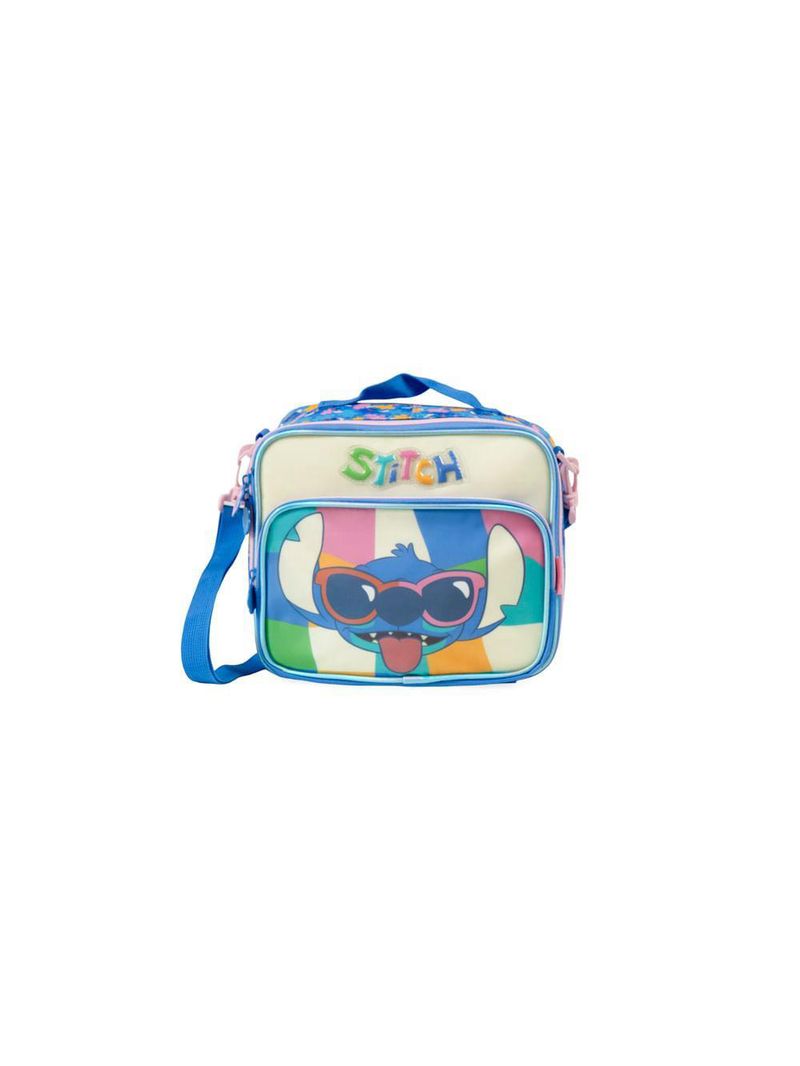 Lancheira térmica feminina stitch azul