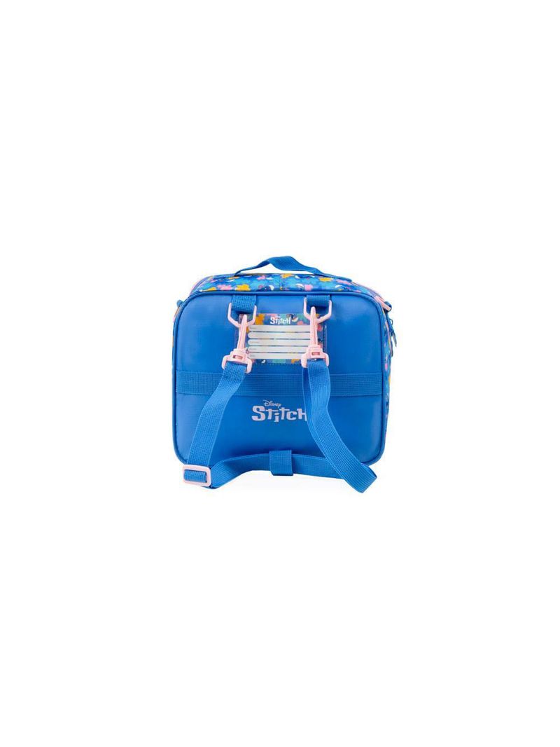 Lancheira térmica feminina stitch azul