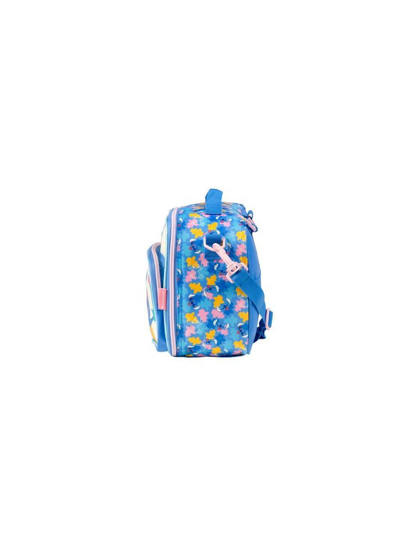Lancheira térmica feminina stitch azul