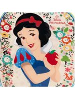 Lancheira térmica infantil feminina branca de neve rosa