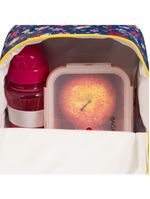 Lancheira térmica infantil feminina branca de neve rosa