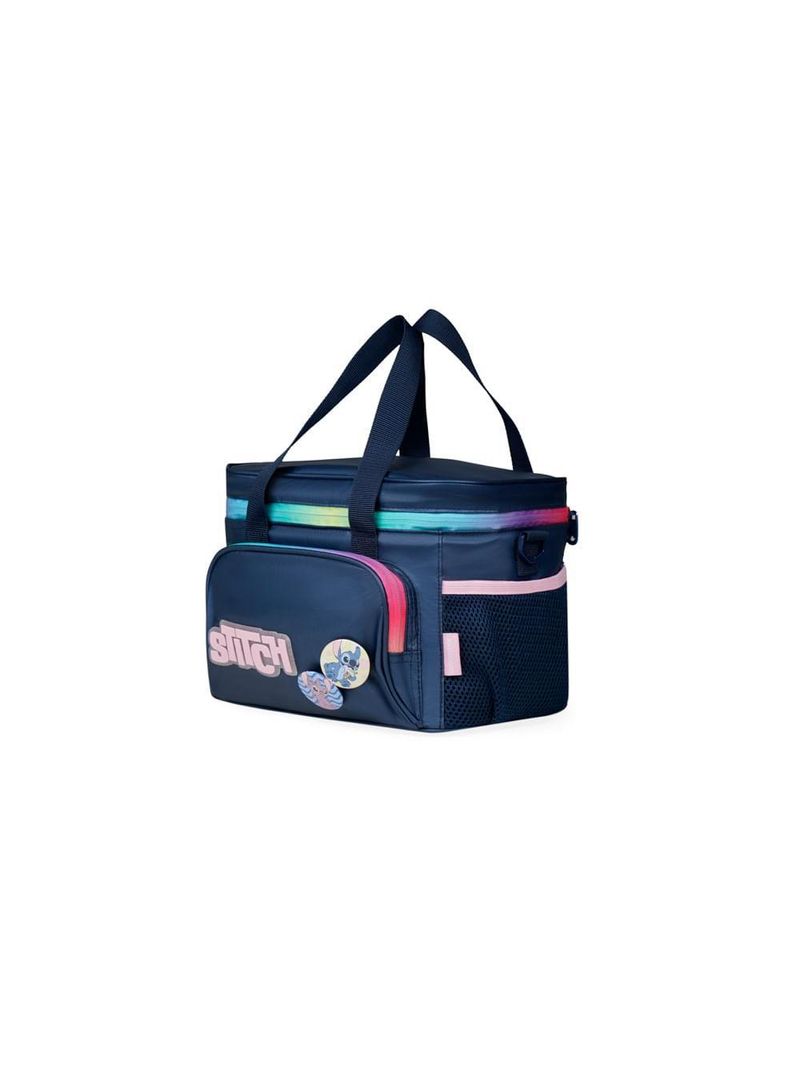 Lancheira térmica feminina stitch azul