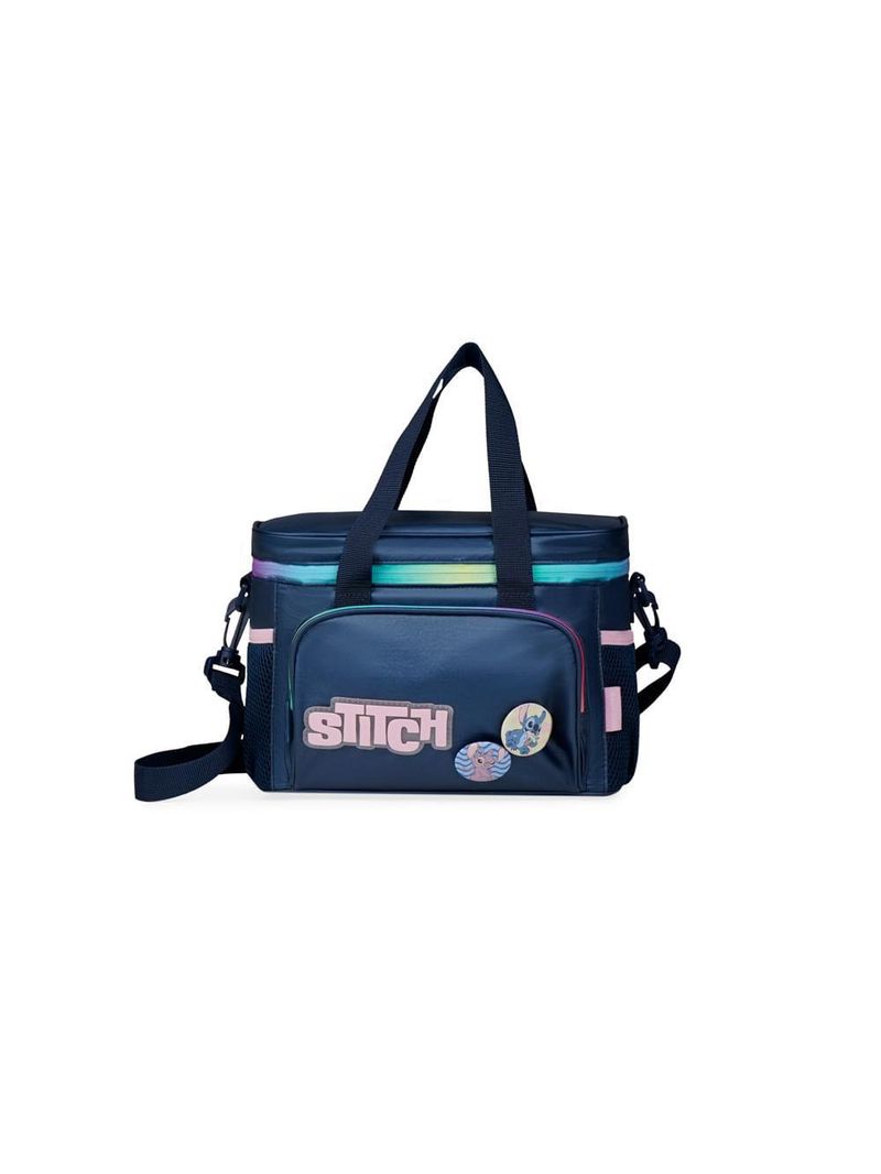 Lancheira térmica feminina stitch azul