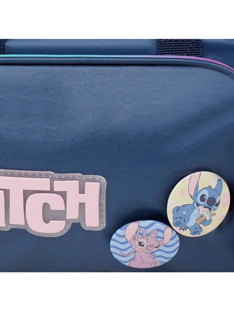 Lancheira térmica feminina stitch azul