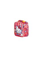 Lancheira térmica escolar feminina hello kitty vermelha