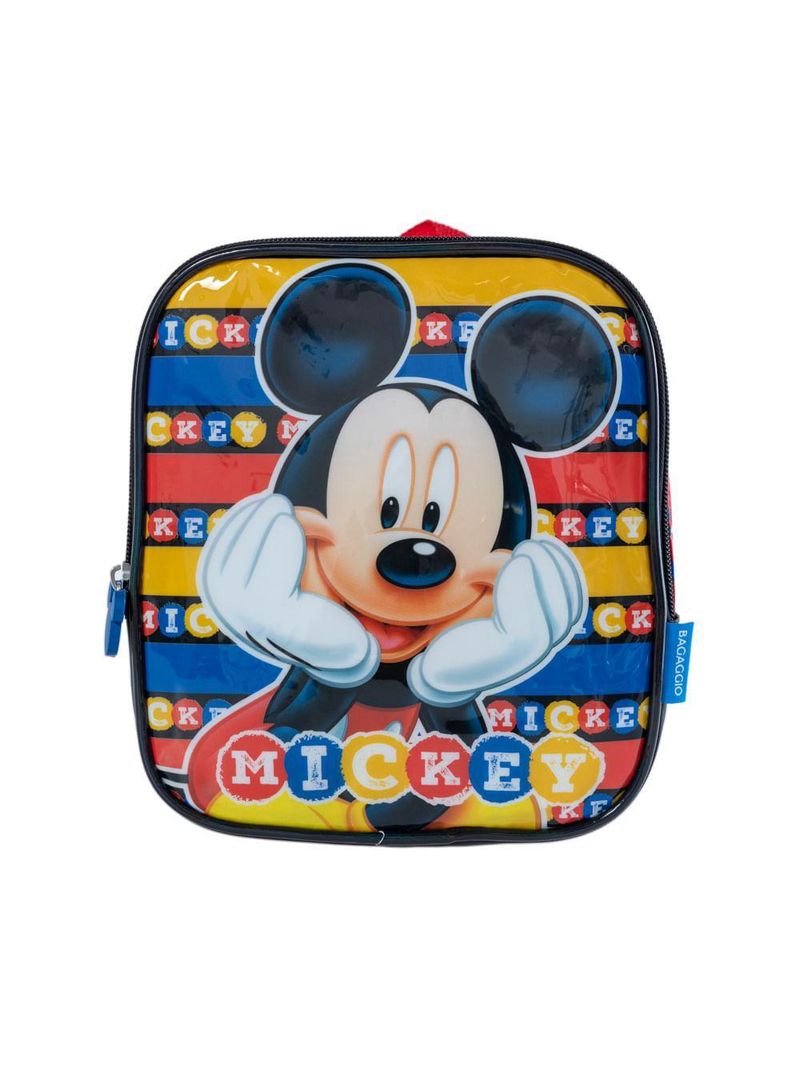 Lancheira escolar masculina disney mickey vermelha