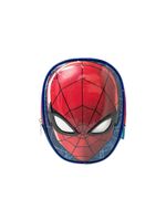 Lancheira escolar masculina homem aranha premium azul