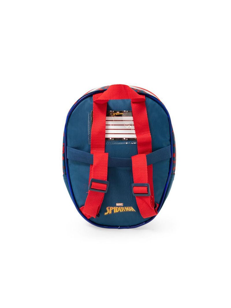 Lancheira escolar masculina homem aranha premium azul