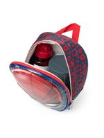 Lancheira escolar masculina homem aranha premium azul