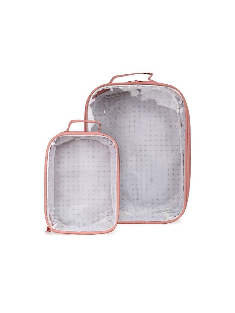 Kit organizador de maternidade p e g pippa rosa