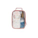 Kit organizador de maternidade p e g pippa rosa
