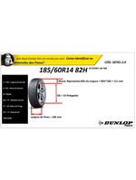 Kit 2 Pneus Dunlop 185/60r14 82h Splm704
