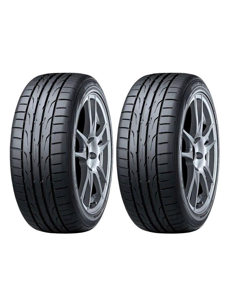 Kit 2 Pneus Dunlop 225/45r17 Falken Dz102 Preto