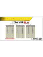 Kit 2 Pneus Dunlop 225/45r17 Falken Dz102 Preto