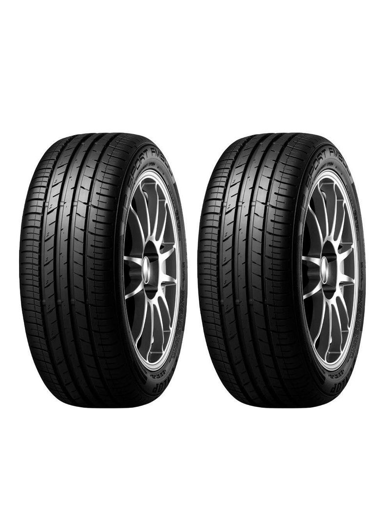Kit 2 Pneus Dunlop 205/55r16 Sport Fm800 Preto