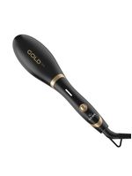 Escova Alisadora Gama Gold Ion Mini Preto Bivolt