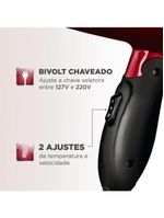 Secador De Cabelos Mondial Max Travel Sc-10 bivolt