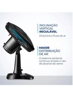 Ventilador De Mesa Mondial 06 Pás Vent 30Cm 127V/60Hz