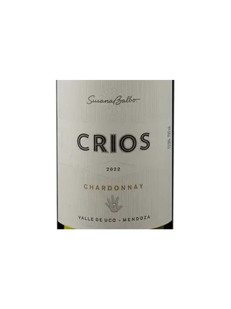 Vinho Branco Susana Balbo Crios Chardonnay 750ml Kit 4 Garrafas