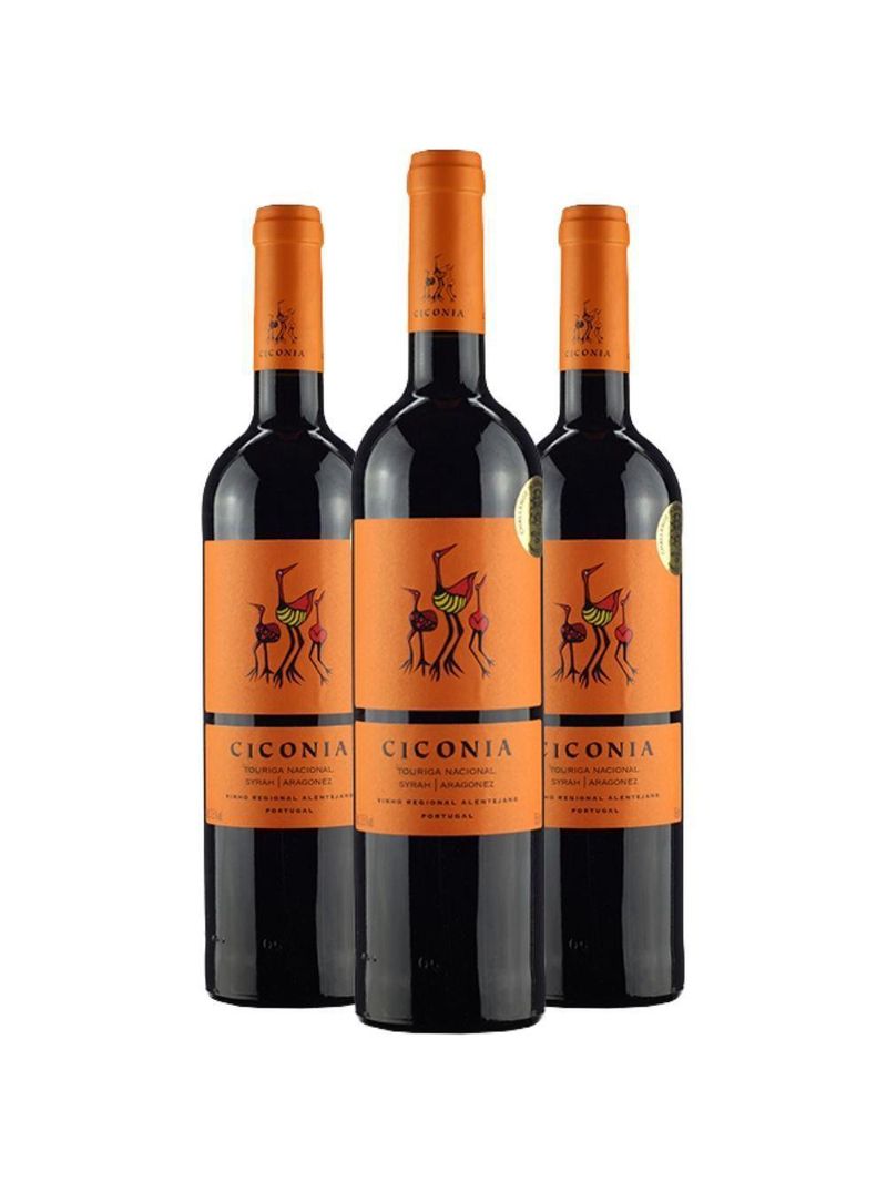 Vinho Tinto Ciconia Alentejo 750Ml (3 Unidades)