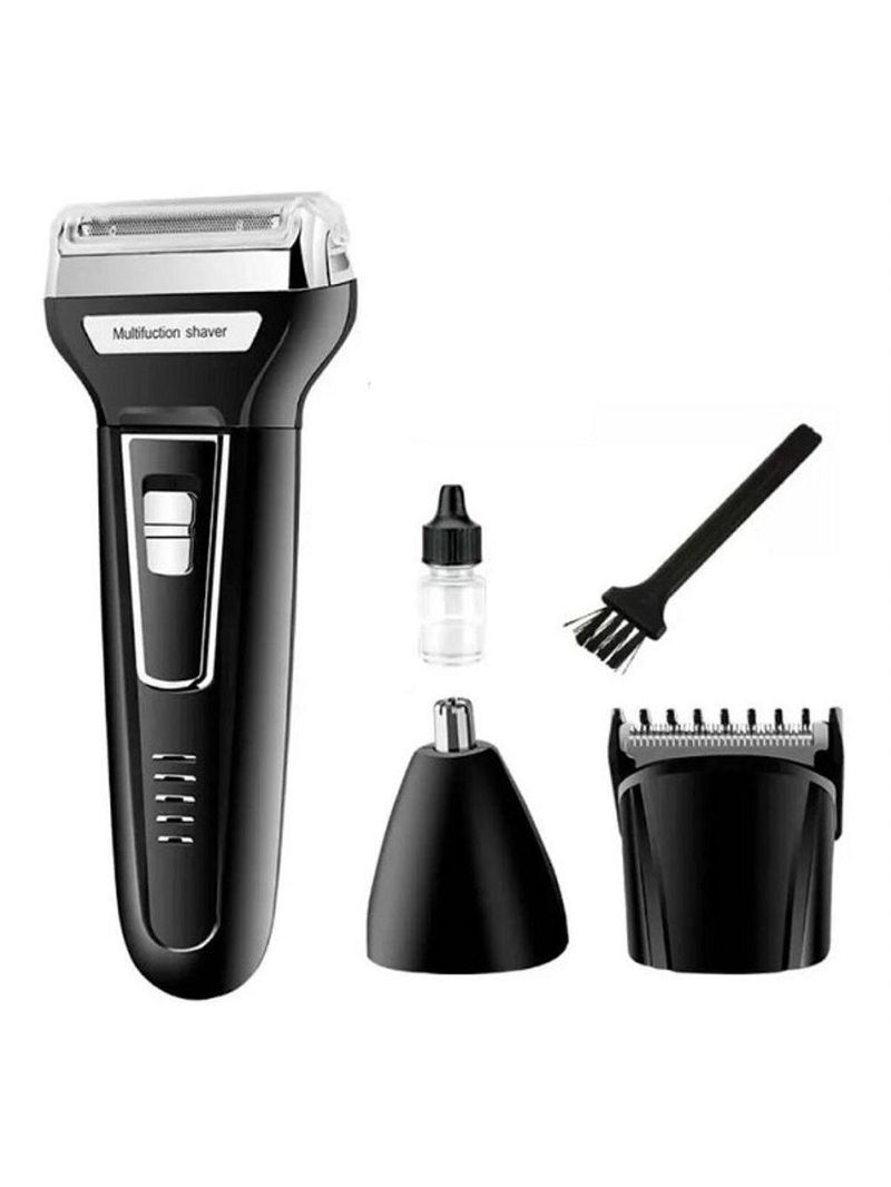 Máquina De Cortar Cabelo Barbeador Aparador 3 Em 1