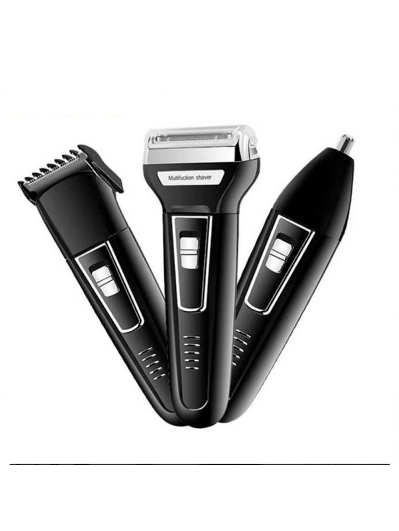 Máquina De Cortar Cabelo Barbeador Aparador 3 Em 1