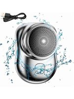 Mini Barbeador Elétrico Portátil Recarregável – Compacto, Prático E à Prova D’água