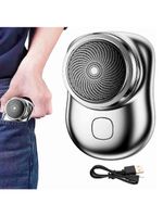 Mini Barbeador Elétrico Portátil Recarregável – Compacto, Prático E à Prova D’água