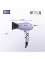 Secador De Cabelos Space Shine Mondial Lilás Bivolt - SC-21-BI