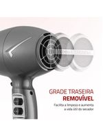 Secador De Cabelos Space Shine Mondial Grafite Bivolt SC-20-BI
