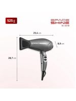 Secador De Cabelos Space Shine Mondial Grafite Bivolt SC-20-BI