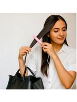 Mini Chapinha Prancha Alisadora De Bolsa Portátil rosa