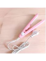 Mini Chapinha Prancha Alisadora De Bolsa Portátil rosa