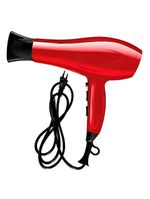 Secador De Cabelo Professional 220V Turbo Ar Quente Frio Vermelho