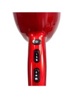 Secador De Cabelo Professional 220V Turbo Ar Quente Frio Vermelho