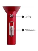 Secador De Cabelo Cabelereiro Beleza 110V