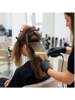 Pente Quente Elétrico Alisador Cabelo Liso Penteados