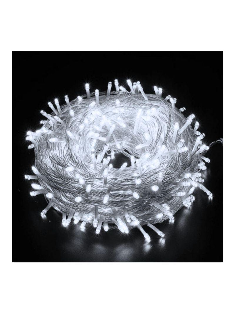 Pisca Pisca De Natal 100 Led´s De 7m Branco 220v