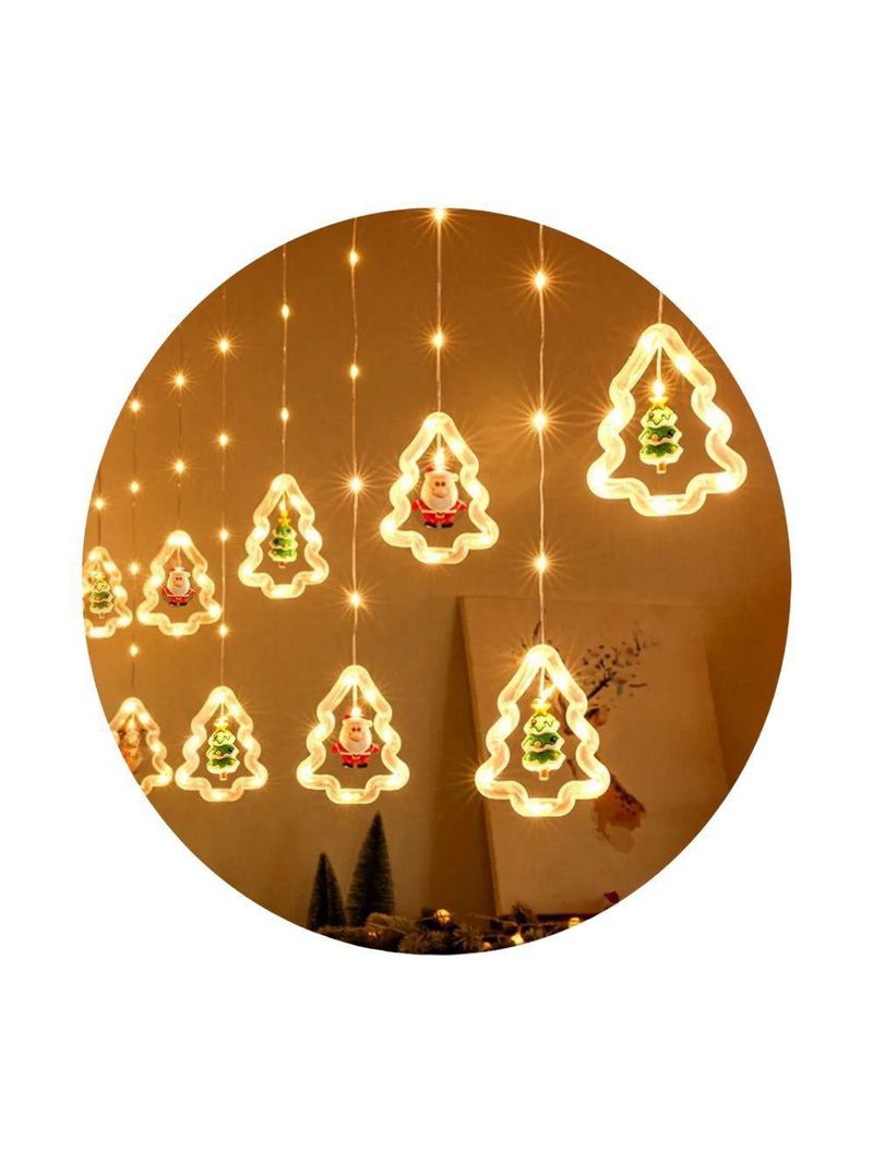 Pisca Cortina Cascata De Luz Led Natalina 3m