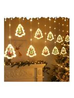 Pisca Cortina Cascata De Luz Led Natalina 3m