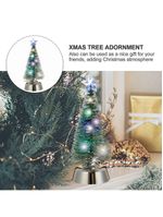 Mini árvore De Natal Cedro Brilhante Led Branco