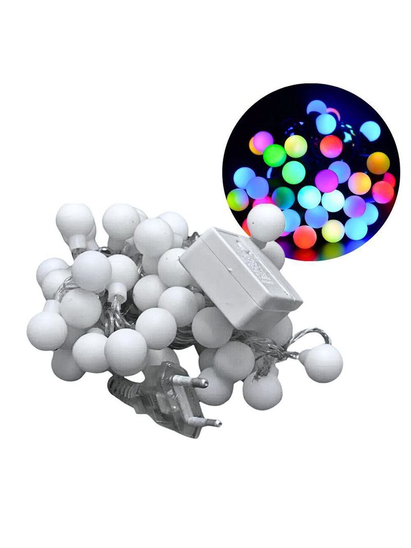 Pisca Pisca Natal Bolinhas 3,5m Led Colorido 28 Lâmpadas