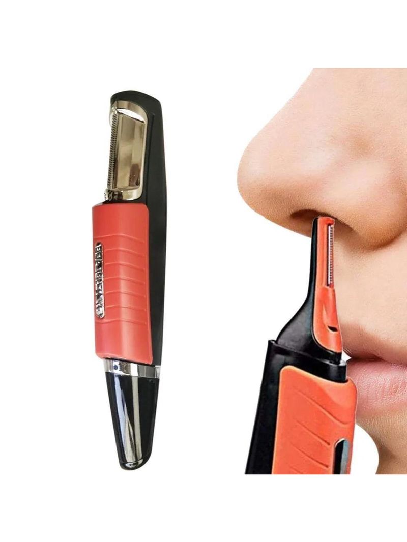 Maquina De Cortar Cabelo Aparador Pelos Sem Fio Led 6 Em 1 Kit Completo Nariz Orelha Barba Sobrancelha Corpo Rosto