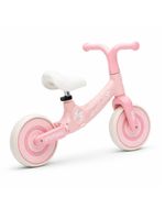 Bicicleta Equilíbrio Infantil Sem Pedal Rosa Ajustável 30kg