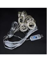 Cortina De Led Decoração Com Controle Natal