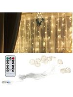 Cortina De Led Decoração Com Controle Natal