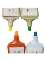 Marca Texto Mini Soul Garden Com 4 Cores Leoarte