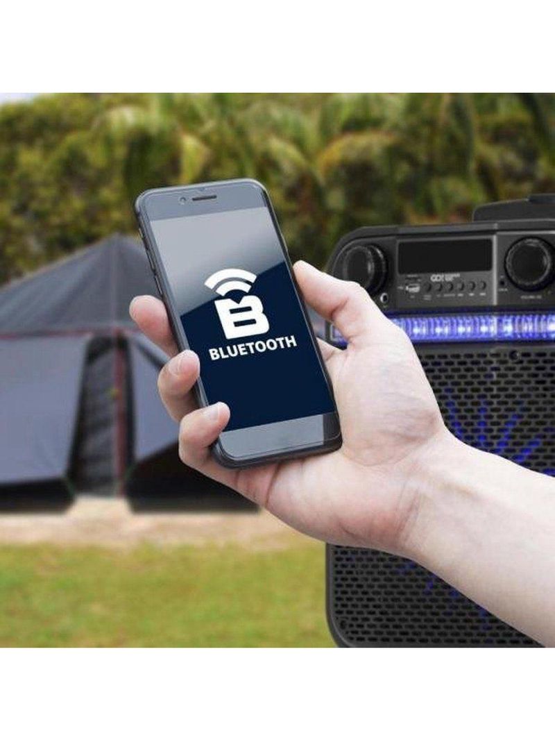 Caixa Portátil Hayonik Go Power10080w Bluetooth- Usb